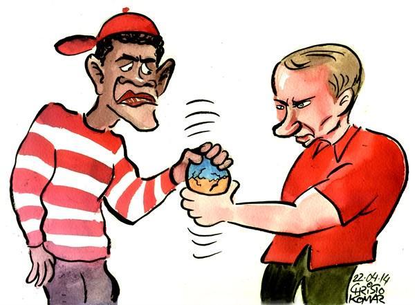 زورآزمایی اوباما و پوتین در اوکراین