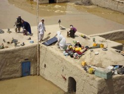 بیش‌از هزار تن در جوزجان از خطر سیلاب نجات داده‌شدند