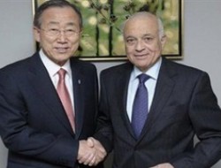 توافق بان کی مون و نبیل العربی برای ازسرگیری مذاکرات ژنو درباره سوریه