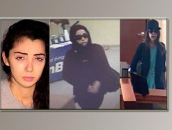یک دختر سعودی پس از سرقت از پنج بانک امریکایی به دام افتاد