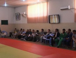 برگزاری یک کارگاه آموزشی در فدراسیون جودو
