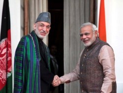رئیس جمهور کرزی از هند، به وطن برگشت