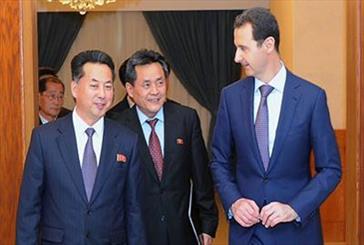 تأکید بشار اسد بر گسترش روابط دو جانبه میان سوریه و کره شمالی
