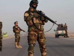 در گیری سربازان عراقی و شیه نظامیان در فلوجه