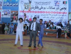برگزاری مسابقات انتخابی تیم ملی پانکرشین در کابل