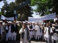 تظاهرات باشندگان هرات به دلیل مسدود شدن مراکز رای دهی