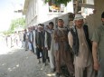 جریان رای دهی مردم در ناحیه سیزدهم شهر کابل  