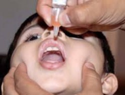 تطبیق واکسین پولیو بر اطفال زیر پنج سال در فراه