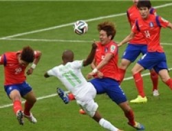 شکست سنگین کره جنوبی مقابل الجزایر + ویدئو