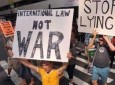 تظاهرات گسترده مردم نیویورک علیه اقدامات ضدبشری رژیم صهیونیستی