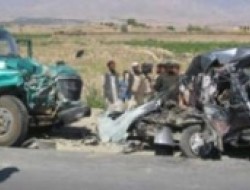 حادثه ترافیکی در شاهراه کابل - جلال آباد ۲۵ کشته و زخمی بر جای گذاشت