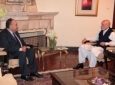 رئیس جمهور کرزی: مردم افغانستان در غم و اندوه مردم برادر و مسلمان فلسطین شریک هستند/بازگشایی سفارت فلسطین در افغانستان