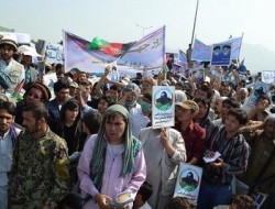 آغاز راهپیمایی روز جهانی قدس با اشتراک هزاران تن در شهر کابل