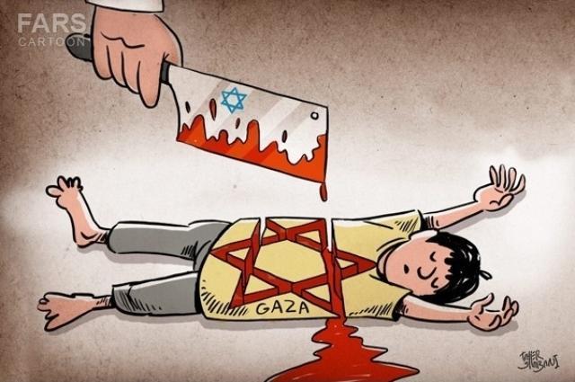 سلاخی کودکان غزه