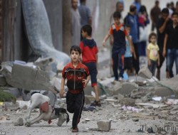 دستکم  ۳۰۰ کودک فلسطینی کشته شده اند