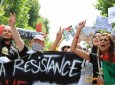 تظاهرات بی‌سابقه فرانسوی‌ها در حمایت از غزه  