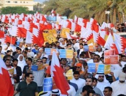 بحرینیها در منامه به تظاهرات گسترده ای دست زدند/تصاویر