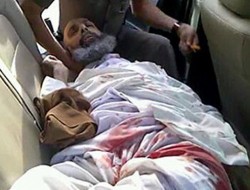 شیخ نمر هنگام دستگیری