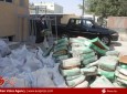 حریق بیش از دو تن مواد غذایی و مشروبات غیر الکلی در کابل