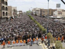 حوثی‌های شیعه در یمن با ادامه تظاهرات تقاضاهای جدیدخود را مطرح کردند