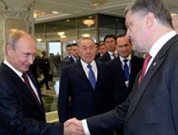 پوتین مذاکرات با رییس جمهور اوکراین را "مثبت" توصیف کرد