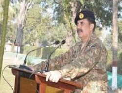 حضور فرمانده اردوی پاکستان در وزیرستان شمالی