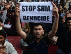 پاکستانی‌ها در اعتراض به کشتار شیعیان تظاهرات کردند