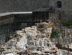 پل دسترسی یهودیان به مسجدالاقصی تخریب شد