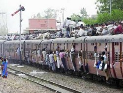 مفقود شدن قطار در شبکه راه آهن هند