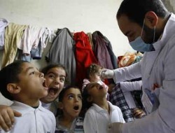 نخستین فلم از «واکسین مرگ» کودکان در سوریه