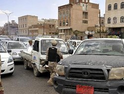 پیشروی شبه نظامیان حوثی به بخش هایی از پایتخت یمن
