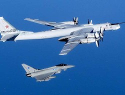 رهگیری هواپیما های نظامی روسی توسط جنگنده های انگلیسی