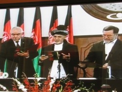 رئیس جمهور منتخب افغانستان سوگند یاد کرد