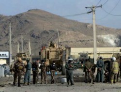 حمله انتحاری به کاروان نیرو های خارجی در شهر کابل
