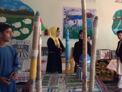 راه اندازی نمایشگاه علمی - فرهنگی در مکتب مهری هروی هرات