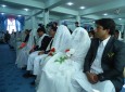 مراسم ازدواج دسته جمعی ۱۴ زوج جوان در غزنی برگزار شد