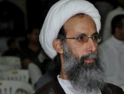 مردم لندن در اعتراض به حکم اعدام شیخ نمر تظاهرات کردند