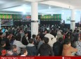 مراسم علم کشی اباالفضل العباس(س) و عزاداری ایام محرم با حضور صدهانفر در دفتر نمایندگی آیت الله العظمی مکارم شیرازی در کابل  