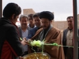 افتتاح محل اهدای خون در جبرئیل  با حضور مسئول دفتر نمایندگی مرکز فعالیت های فرهنگی اجتماعی تبیان در هرات  