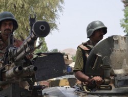 حمله توپخانه ای نیروهای امنیتی پاکستان به مخفیگاه شبه نظامیان