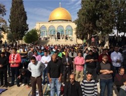 محدودیت ورود به مسجدالاقصی برای اقامه نمازجمعه لغو شد