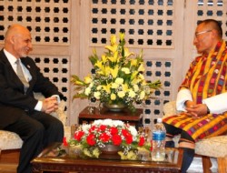 دیدار رئیس جمهور با صدر اعظم بوتان و بنگله دیش