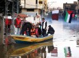 سیلاب در ویرانه های غزه صدها آواره دیگر بر جا گذاشت