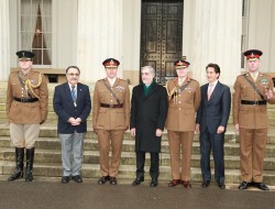 دیدار رئیس اجرایی دولت از آکادمی شاهی نظامی سندهرست بریتانیا