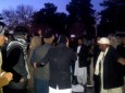تظاهرات دهها تن از شهروندان هرات در اعتراض به کشته شدن مدیر معارف شیندند