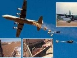 فرود طیاره های امریکایی در منطقه "یثرب " عراق برای رساندن تسلیحات به داعش