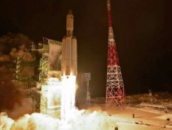 روسیه یک ماهواره ارتباطی به فضا پرتاب کرد