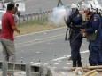 تظاهرات گسترده بحريني ها علیه رژیم آل خلیفه