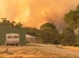 شعله های آتش در جنوب استرالیا غیرقابل کنترل و در حال پیش روی