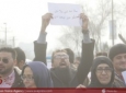 تظاهرات فعالان مدنی در پیوند با سفر ملا فضل الرحمان به افغانستان  